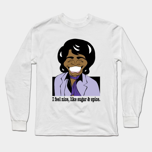 James Brown Godfather of Soul fan art Long Sleeve T-Shirt by cartoonistguy